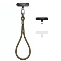 Smycz Tech-Protect C11S Rope Wrist Strap do telefonu - ciemnozielona