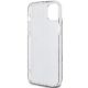 7. Etui Guess IML 4G Gold Stripe na iPhone 15 Plus / 14 Plus - brązowe