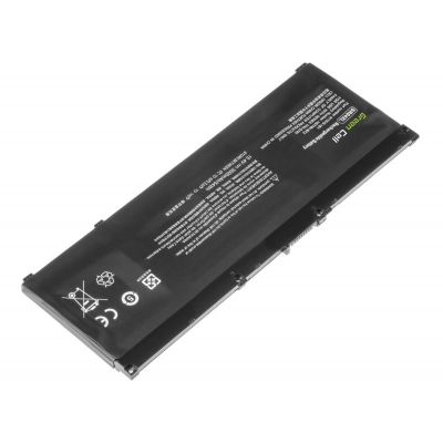3. GREEN CELL BATERIA HP187 SR04XL DO OMEN 15-CE 15-DC 17-CB PAVILION POWER 15-CB 3500MAH 15.4V