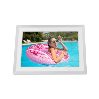 4. Denver PFF-1018 cyfrowa ramka na zdjęcia Czarny, Biały 25,6 cm (10.1") Ekran dotykowy Wi-Fi