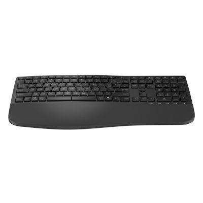 Klawiatura HP 680 Comfort Dual-Mode Keyboard Wireless/Bluetooth Black bezprzewodowa czarna 8T6L8AA