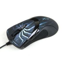 Mysz komputerowa A4 TECH Evo XGame Laser Oscar X747 Brown Fire A4TMYS29980 (laserowa; 3600 DPI; kolor brązowy)