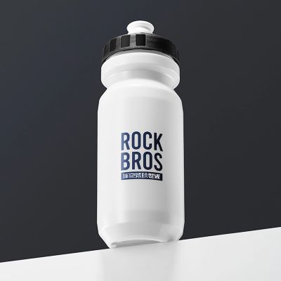 2. Bidon rowerowy Rockbros 600 ml - biały