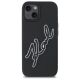 3. Etui Karl Lagerfeld 3D Rubber Signature na iPhone 15 - czarne
