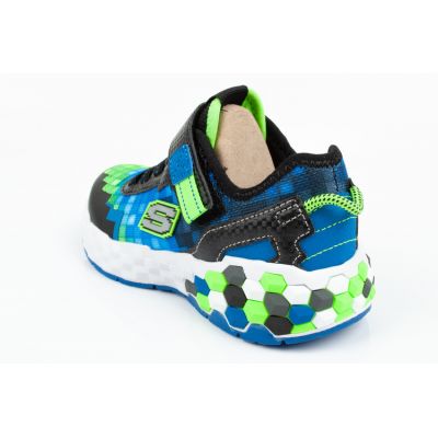 5. Buty Skechers Minecraft LED Jr 402204L/BBLM