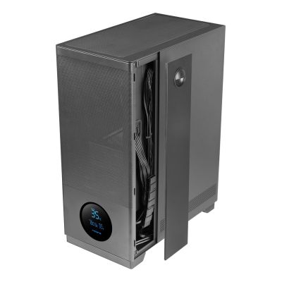 4. TACENS 2SAGITTA20 3x 120mm FAN LCD- obudowa