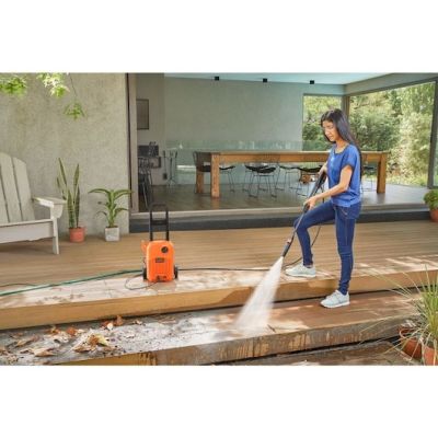 7. Black & Decker BEPW1650-QS podkładka ciśnieniowa Kompaktowy Prąd elektryczny 330 l/h Pomarańczowy