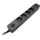 5. DEFENDER LISTWA ZASILAJĄCA SFS 135 4 GNIAZDA + 3XUSB 5M CZARNA 99458