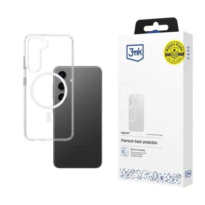 Etui 3mk MagCase z modułem magnetycznym na Samsung Galaxy S24 - przezroczyste