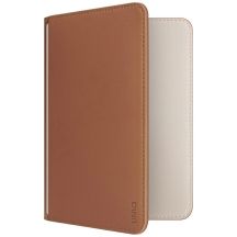 Etui na paszport UNIQ Belmont z Apple    Find My blokada RFID karmelowy beżowy
