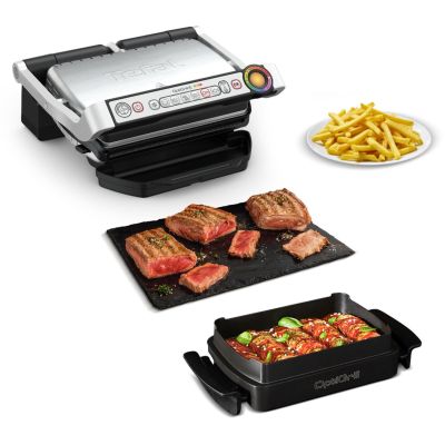 2. Grill elektryczny TEFAL OptiGrill+ GC714D (grill elektryczny)