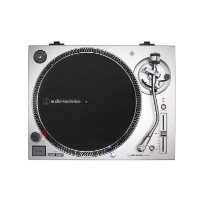 4. Gramofon Audio-Technica AT-LP120X napęd bezpośredni srebrny