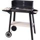 16. GRILL OGRODOWY WÓZEK 83x45,5x86,5CM CZARNY
