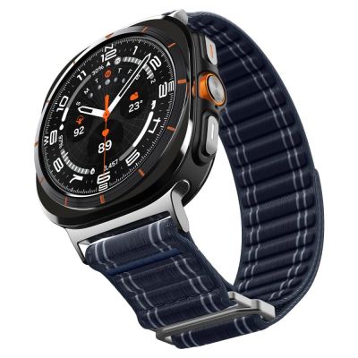 2. Pasek Spigen WBF0 na Samsung Galaxy Watch Ultra 47 mm - granatowy