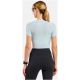 Koszulka damska ODLO BL TOP crew neck s/s PERFORMANCE X-LIGHT niebieska