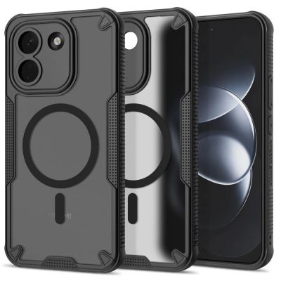 Etui Tech-Protect Rugged Shield MagSafe na Xiaomi Redmi Note 17 Pro Max 5G - czarne matowe