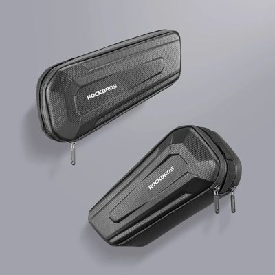 9. Torba rowerowa Rockbros B66 wodoodporna na ramę - czarna
