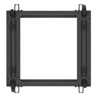 5. Lanberg OR01-6112-B stojak 12U Stojak wolnostojący Czarny