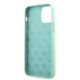 7. Etui Guess Metal Logo Script na iPhone 12 Pro Max 6,7" - zielone