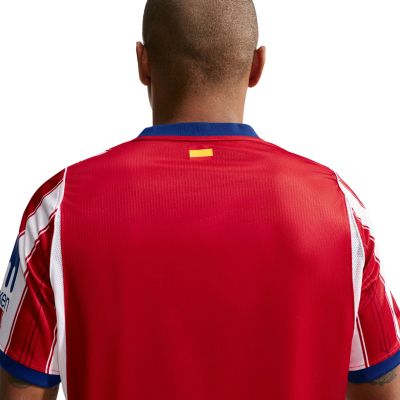 6. Koszulka męska Nike Atlético Madrid 2026/27 Stadium Home biało-czerwona II1893 101
