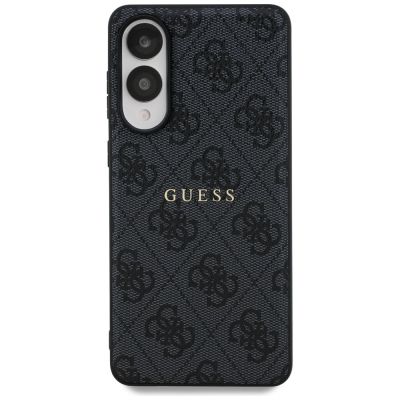 3. Etui Guess 4G Ring Classic Logo MagSafe na Samsung Galaxy S25 Edge - czarnE