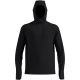 2. Bluza z kapturem męska Odlo X-ALP Mid layer hoody czarna