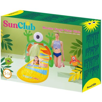 12. ŚLIZGAWKA WODNA ZJEŻDŻALNIA MONSTER 488x128x123CM 51138