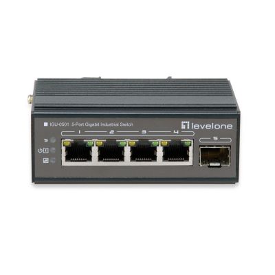 4. LevelOne IGU-0501 Przełącznik sieciowy Gigabit Ethernet Power over Ethernet