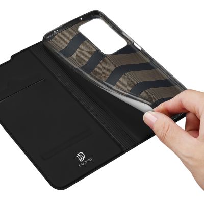 8. Dux Ducis Skin Pro kabura etui pokrowiec z klapką Xiaomi Poco F4 5G czarny