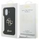 8. Etui Guess Silicone Big 4G Script na iPhone 17 - czarne