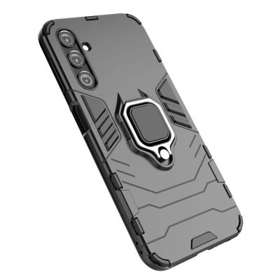 15. Ring Armor etui do Samsung Galaxy A24 4G pancerny pokrowiec uchwyt magnetyczny ring czarne