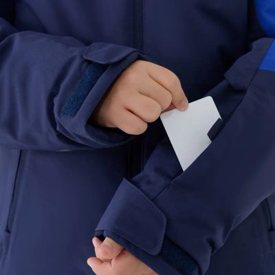 6. Kurtka narciarska dla chłopca 4F M0821 granatowa 4FJWAW25TTJAM0821 31S