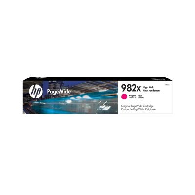 HP Oryginalny purpurowy wkład atramentowy 982X PageWide o dużej pojemności