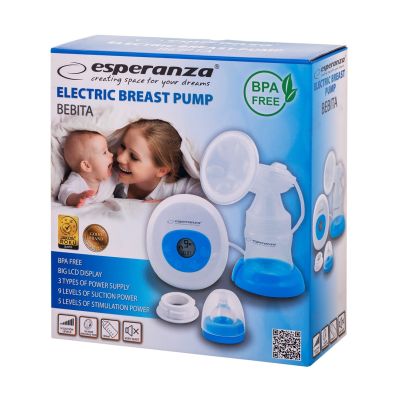 18. Laktator elektryczny Esperanza BEBITA ECM001B (150 ml)