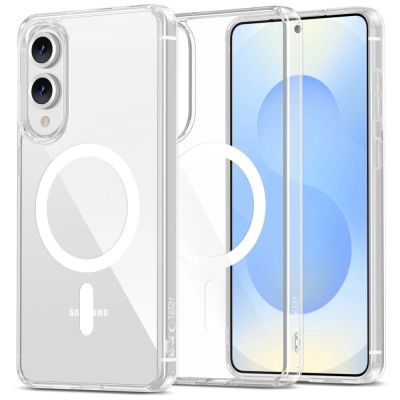 Etui Tech-Protect FlexAir Hybrid MagSafe na Samsung Galaxy S25 Edge - przezroczyste