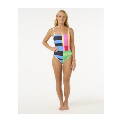 4. Kostium jednoczęściowy RIP CURL Las Dalias Good One Piece turkusowy