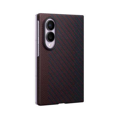 2. EF-KF971SRE Samsung Carbon Magnet Case for Galaxy Z Fold 8 Red