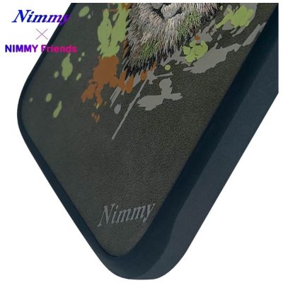 11. Etui Nimmy Wilk MagSafe do iPhone 16 - ciemnoszary