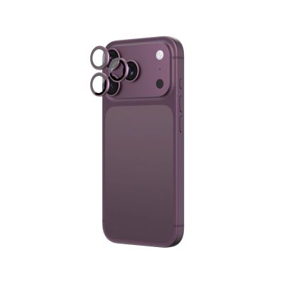 2. Szkło szafirowe na obiektyw aparatu AMAZINGTHING Titan Vision Lens Sapphire na iPhone 18 Pro / 18 Pro Max - fioletowe