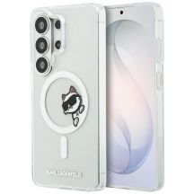 Etui Karl Lagerfeld IML Peekaboo Choupette MagSafe ba Samsung Galaxy S26 Ultra - przezroczyste