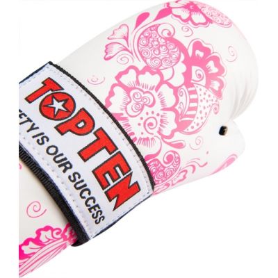 9. Rękawice otwarte ROTT-FLOWERS (WAKO APPROVED)