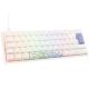 Klawiatura do gier Ducky One 2 Pro Mini White Edition, RGB LED - Wiśniowy Brąz (DKON2061ST-BDEPDWWT2)
