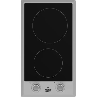 3. Płyta ceramiczna Beko HDCC 32200 X (2 pola grzejne; kolor inox)