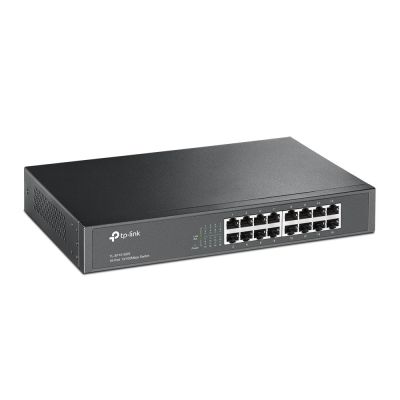 2. Switch TP-LINK TL-SF1016DS (16x 10/100Mbps)