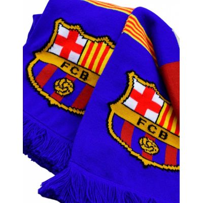 3. Szalik FC Barcelona Double Knitted Scarf N33 5004BUD33