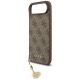 5. Etui Guess 4G Charms Collection MagSafe na iPhone Air - brązowe