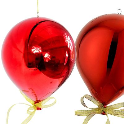 BOMBKA FORMÓWKA PLASTIKOWA BEZPIECZNA BALON ŚR 30CM - CZERWONY