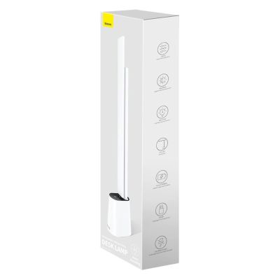 9. Baseus Smart Eye bezprzewodowa biurkowa lampka LED z akumulatorem 2200 mAh biały (DGZG-02)