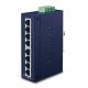 2. PLANET ISW-801T łącza sieciowe Nie zarządzany L2 Fast Ethernet (10/100) Niebieski