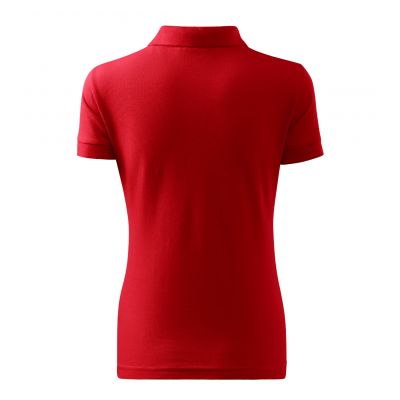 2. Koszulka polo Malfini Cotton W MLI-21307 czerwony